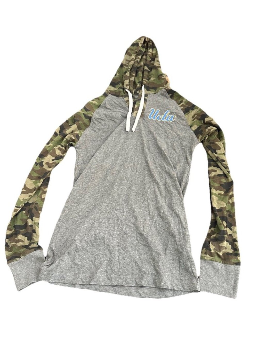 UCLA hoodie Adult small Gray Camo Mens nwt